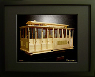 Cable Car Limited Edition Framed Photograph